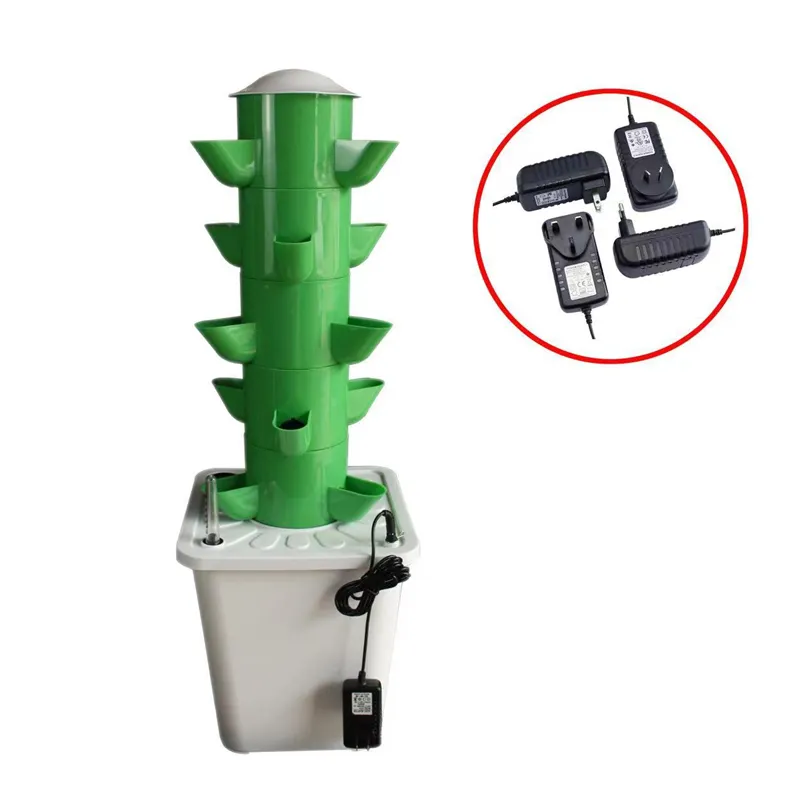 Vertical Hydroponic Tower Systems